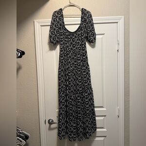 Dressed in LALA Lucky Lady Smiley Face Maxi-Dress
